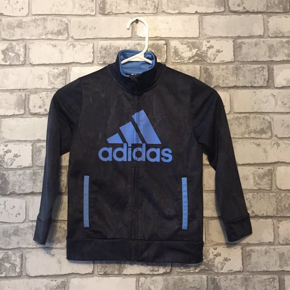 Adidas Zip-Up Track Jacket Size 6 - Picture 1 of 3